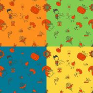 Autumn seamless pattern N64