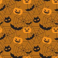 Halloween seamless pattern N52