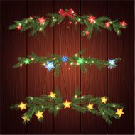 Christmas tree branch