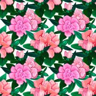 Azalea seamless pattern N4
