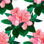 Azalea seamless pattern N5