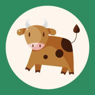 animal rattle cartoon theme elements N2