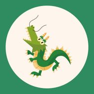animal dragon cartoon theme elements N2