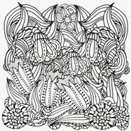 Pattern for coloring book N41