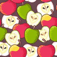 Seamless apple