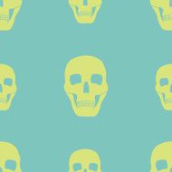 seamless background with skulls N6