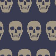 seamless background with skulls N10
