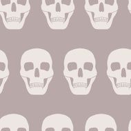 seamless background with skulls N11
