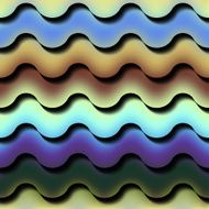 Waves blurred background