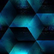 Abstract matrix geometric background