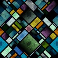 Abstract diagonal geometric pattern of rectangles