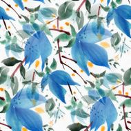 Watercolor Flowers N56