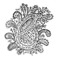 floral ornament for your design N5