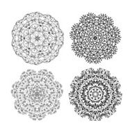 Set of arabesque ornament for your design N5