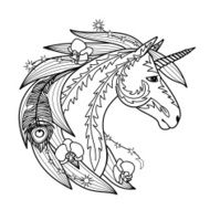 Ornamental Unicorn