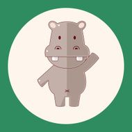 animal cartoon theme elements N14
