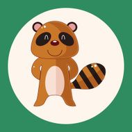 animal cartoon theme elements N16