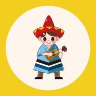 Mexican theme elements N11