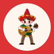 Mexican theme elements N12