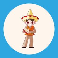 Mexican theme elements N13