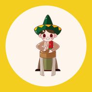Mexican theme elements N15