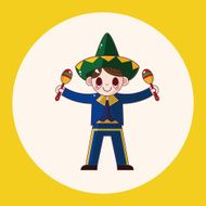 Mexican theme elements N17