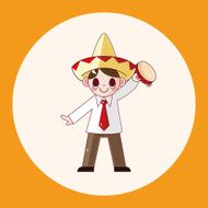 Mexican theme elements N18