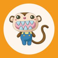 animal cartoon theme elements N42