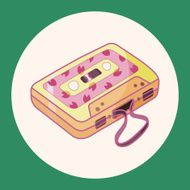 Audiotape theme elements N2