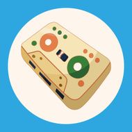 Audiotape theme elements N9