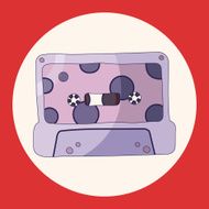 Audiotape theme elements N11