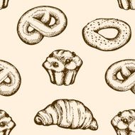 Bakery seamless pattern N7