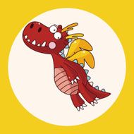 dragon theme elements vector eps N17