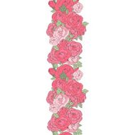 Seamless background with roses N4