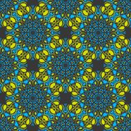 Seamless mandala pattern in moroccan arabic style N2