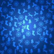 Merry Christmas with decorations elements N7