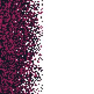 Pink Pixel Art Background
