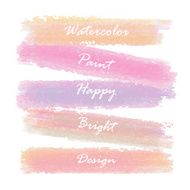 Light orange pink violet vintage banner