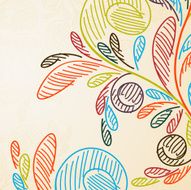 Floral abstract background N62