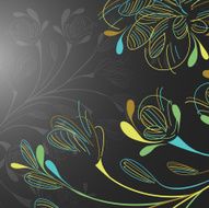 Floral abstract background N67