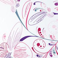 Floral abstract background N71