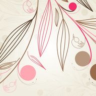 Floral background N743