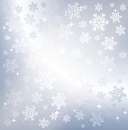 Silver winter abstract background N4