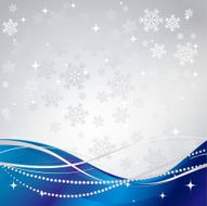 Silver winter abstract background N5