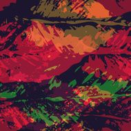 Seamless imprints pattern of the leafs N11