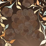 Floral abstract background N82