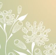 Floral abstract background N84