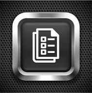 Document Checklist on Black Square Button