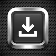 File Download on Black Square Button