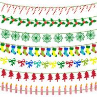 Merry Christmas with decorations elements N8